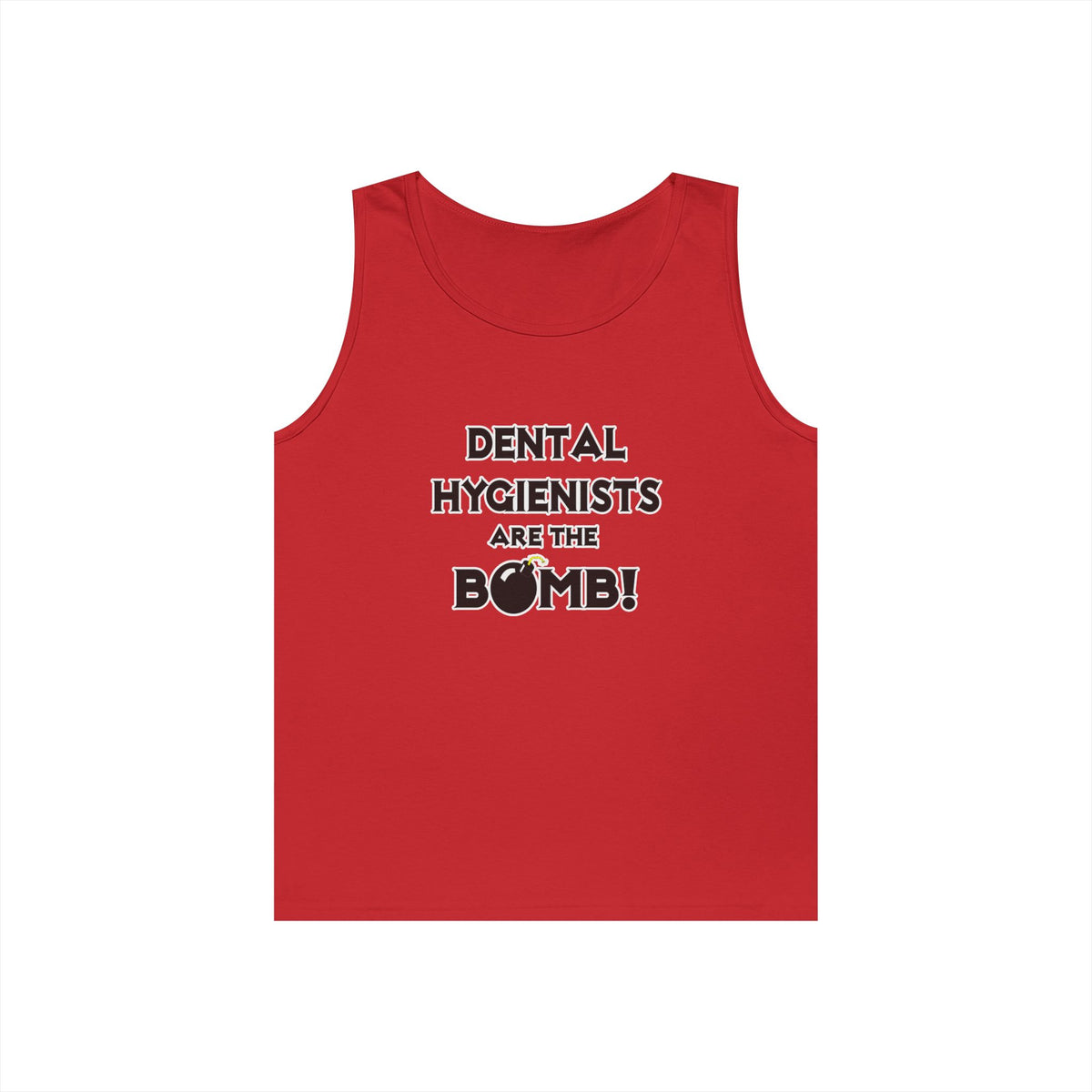 Dental Hygienists Are The Bomb! - Unisex Heavy Cotton Tank Top