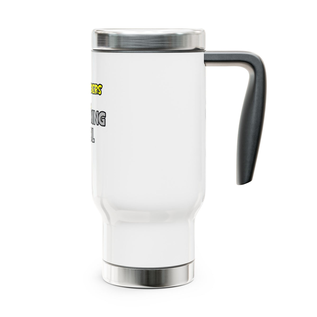 Bartenders Are Sofa King Cool - Stainless Steel Travel Mug with Handle, 14oz