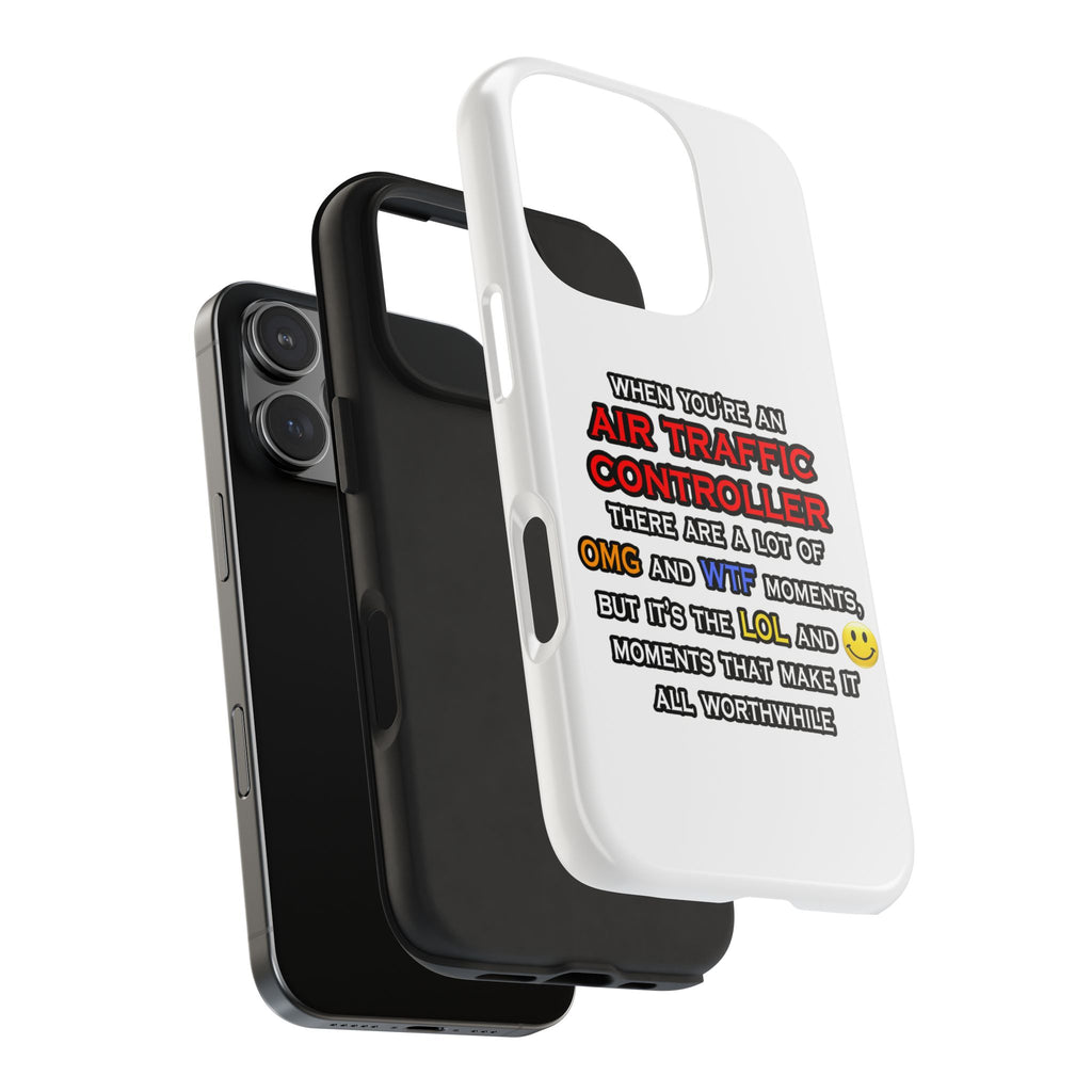 Funny Air Traffic Controller ... OMG WTF LOL - Tough Phone Cases