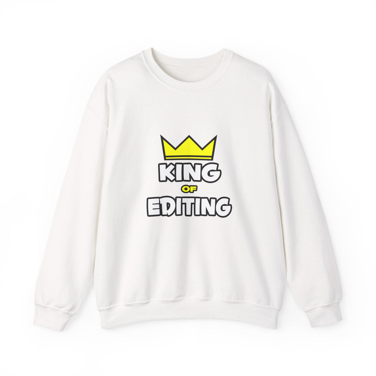 King of Editing - Unisex Heavy Blend™ Crewneck Sweatshirt