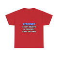 Miracles and Attorneys - Unisex Heavy Cotton Tee