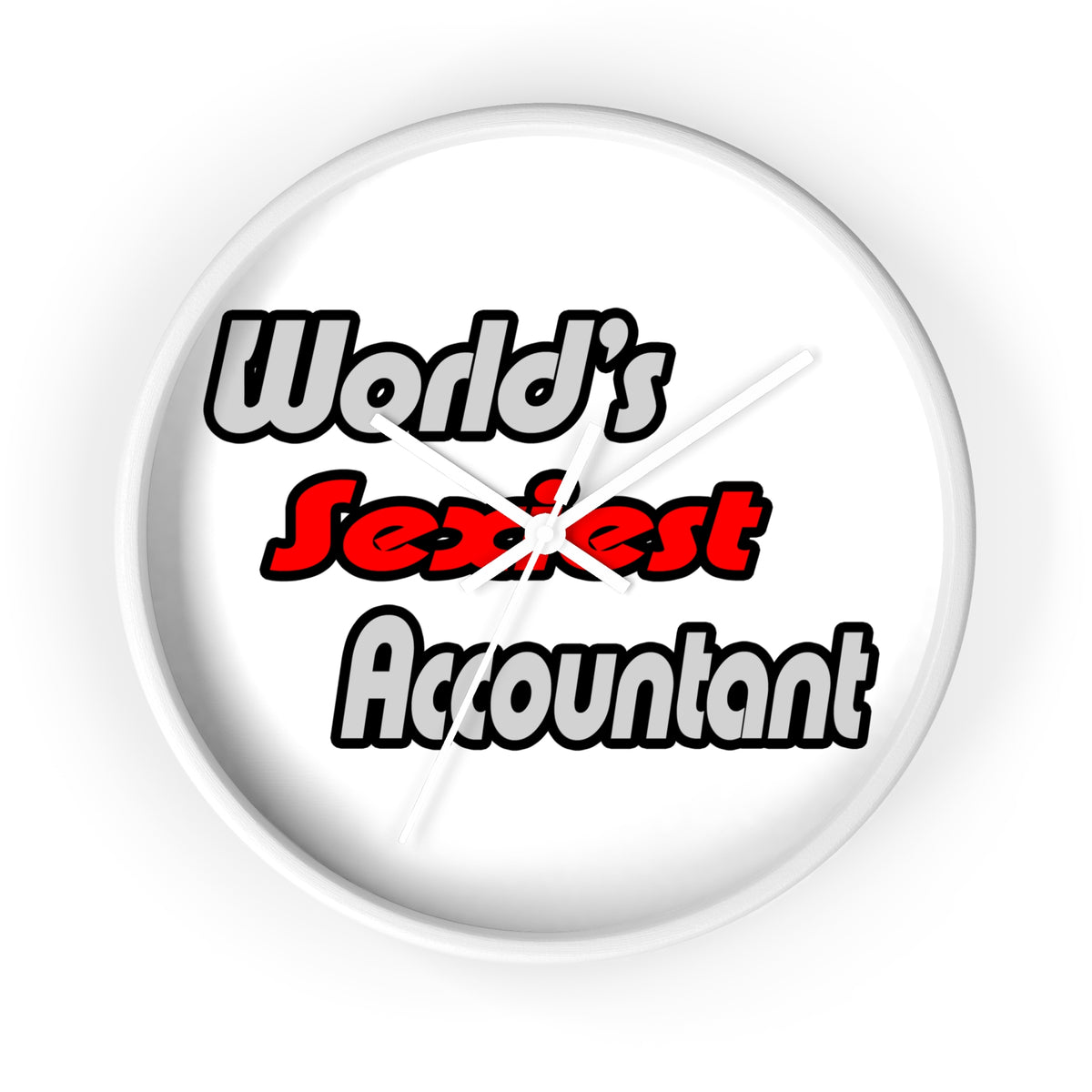 World's Sexiest Accountant - Wall Clock