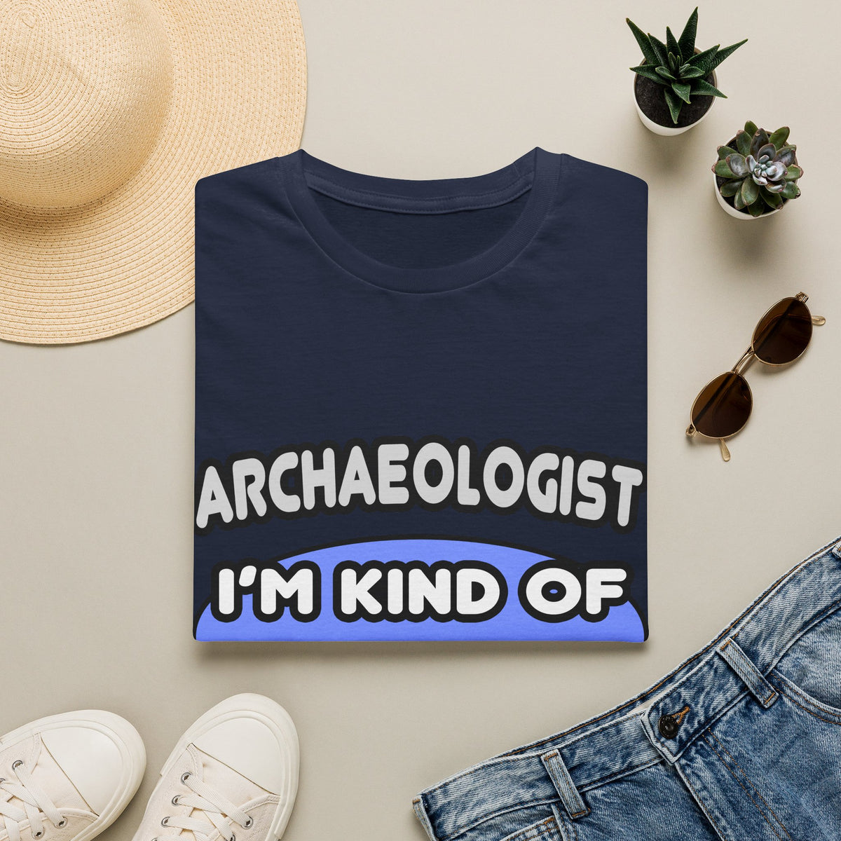 Archaeologist...Kind of a Big Deal - Unisex Softstyle T-Shirt