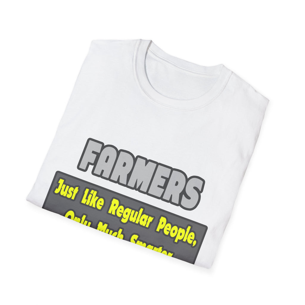 Farmers...Smarter - Unisex Softstyle T-Shirt