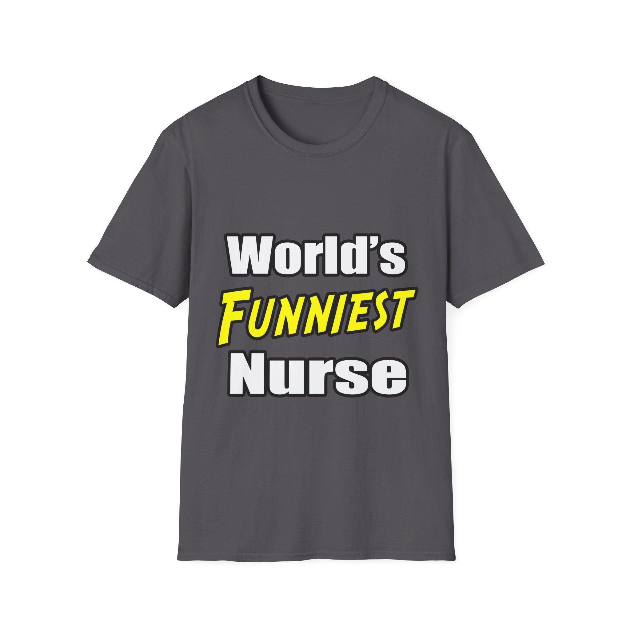 World's Funniest Nurse - Unisex Softstyle T-Shirt