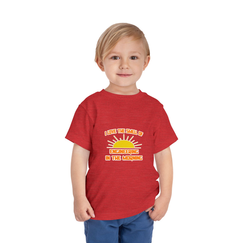 Smell of Engineering in the Morning - Toddler Short Sleeve Tee