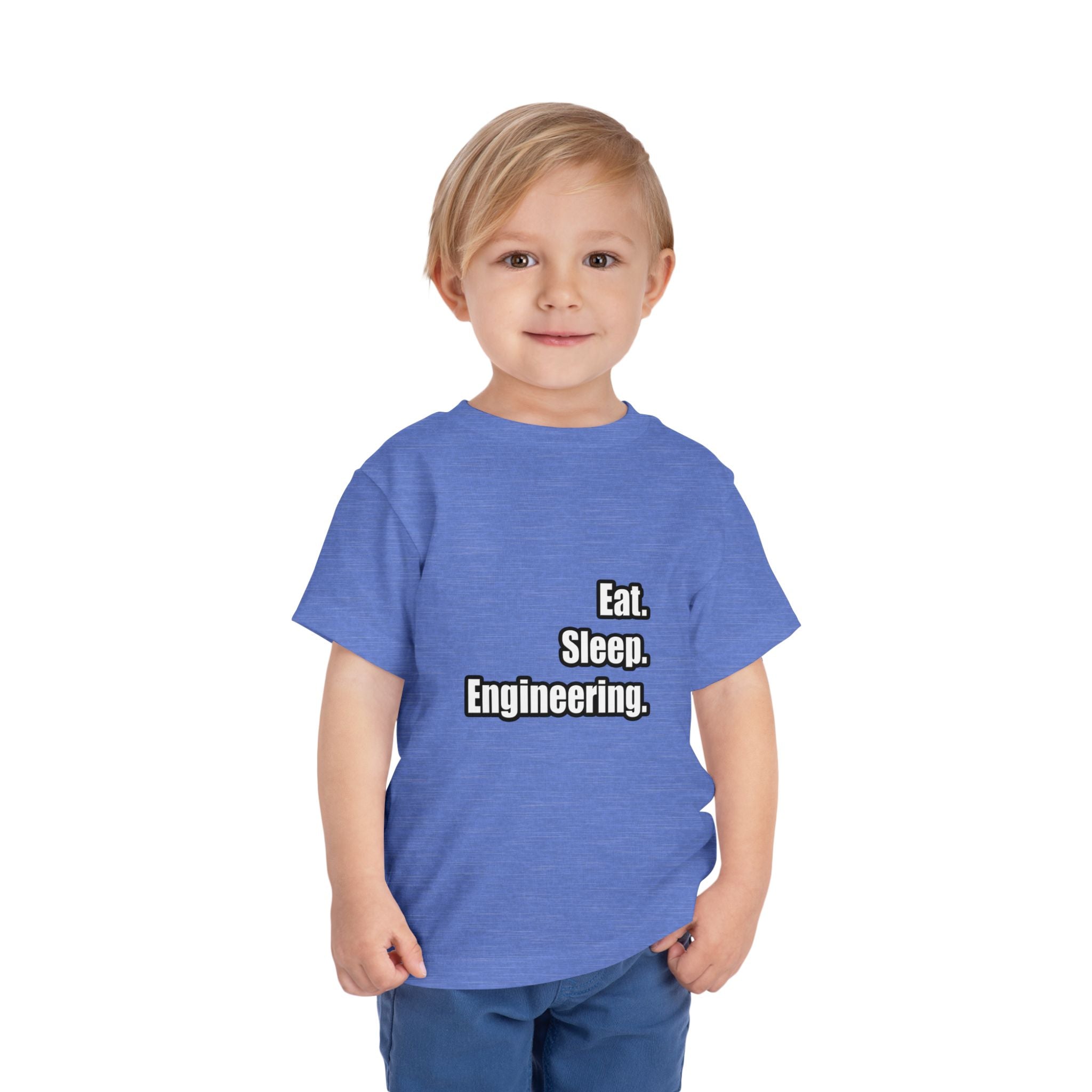 Eat. Sleep. Engineering - Toddler Short Sleeve Tee