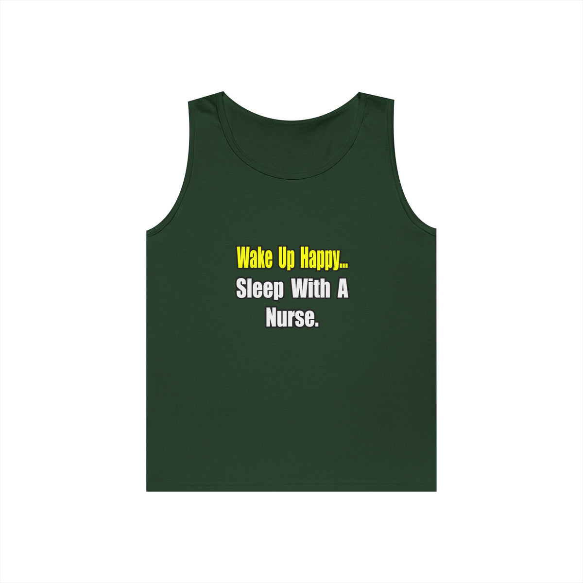 Sleep With a Nurse - Unisex Heavy Cotton Tank Top