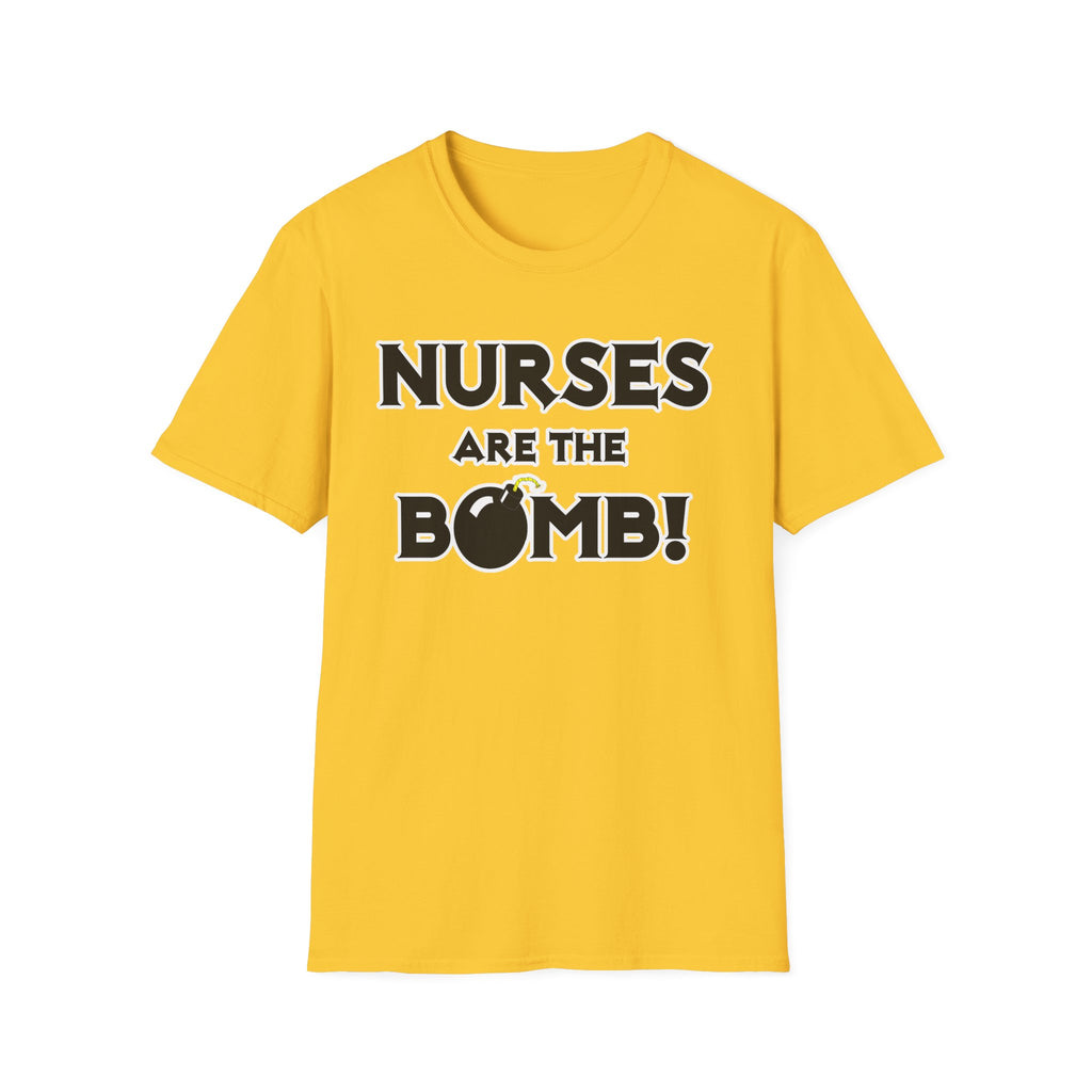 Nurses Are The Bomb! (2) - Unisex Softstyle T-Shirt