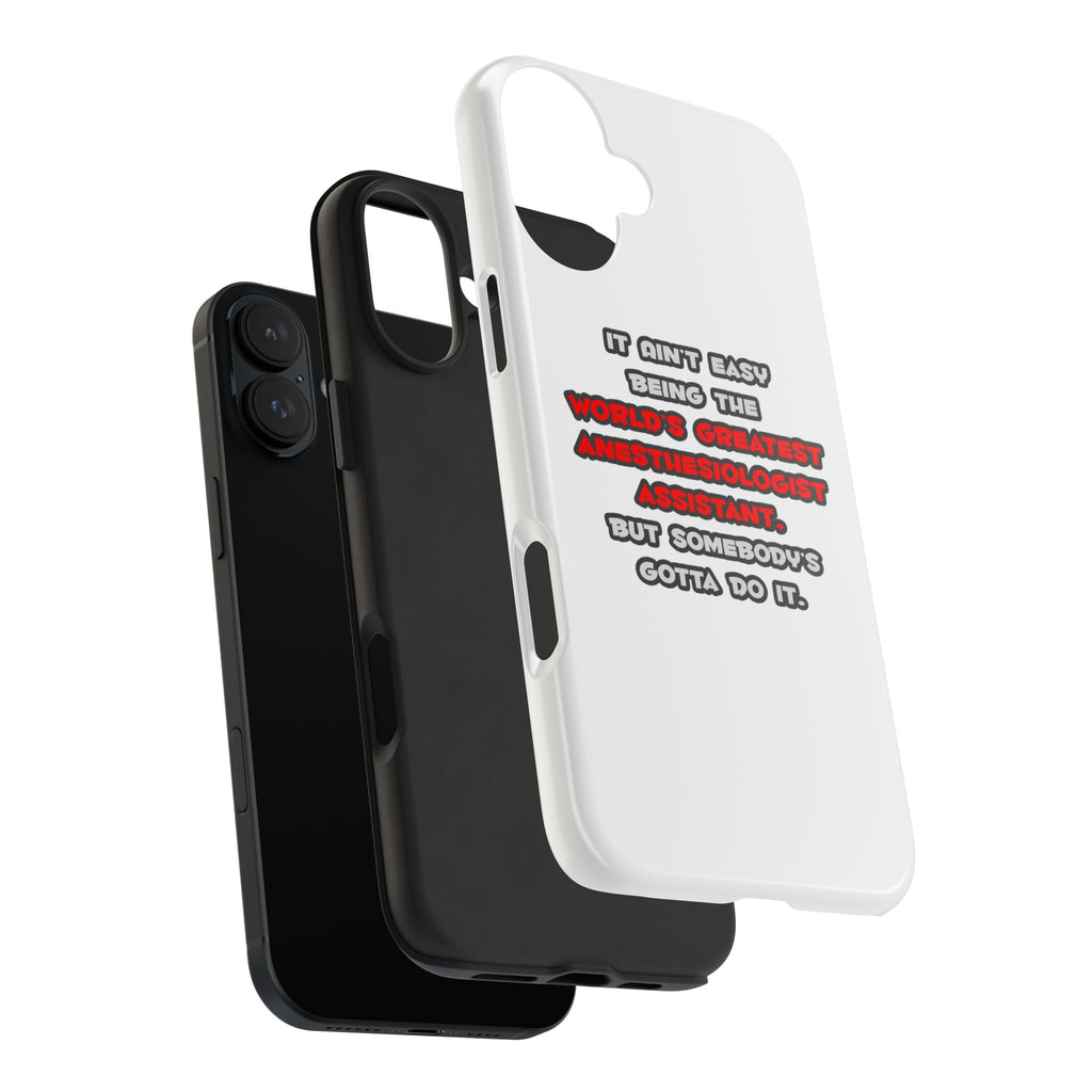 World's Greatest Anesthesiologist Asst Joke - Tough Phone Cases