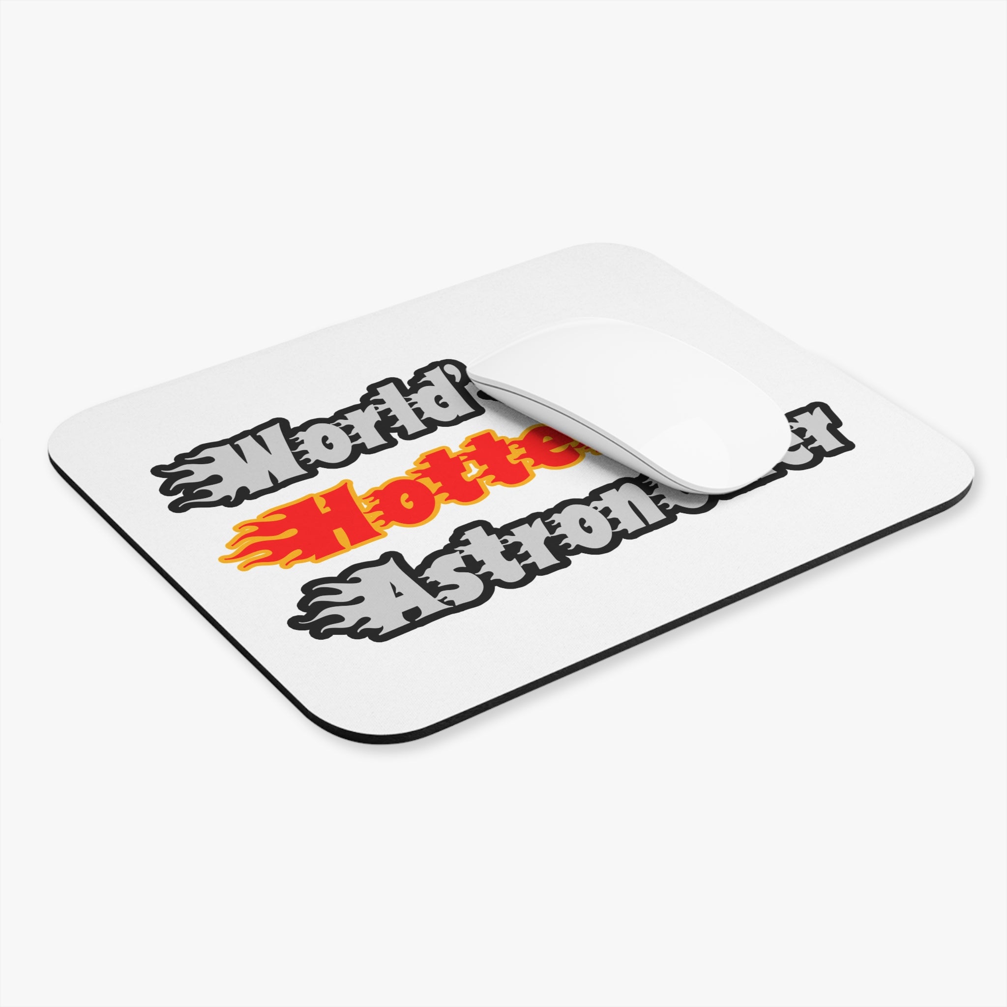 World's Hottest Astronomer - Mouse Pad (Rectangle)