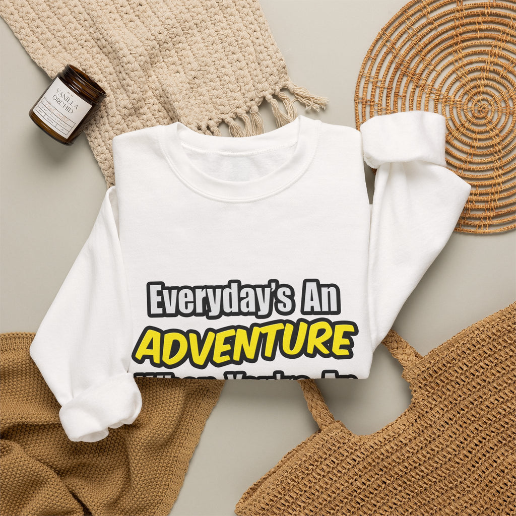 Everyday's An Adventure...Administrative Assistant - Unisex Heavy Blend™ Crewneck Sweatshirt