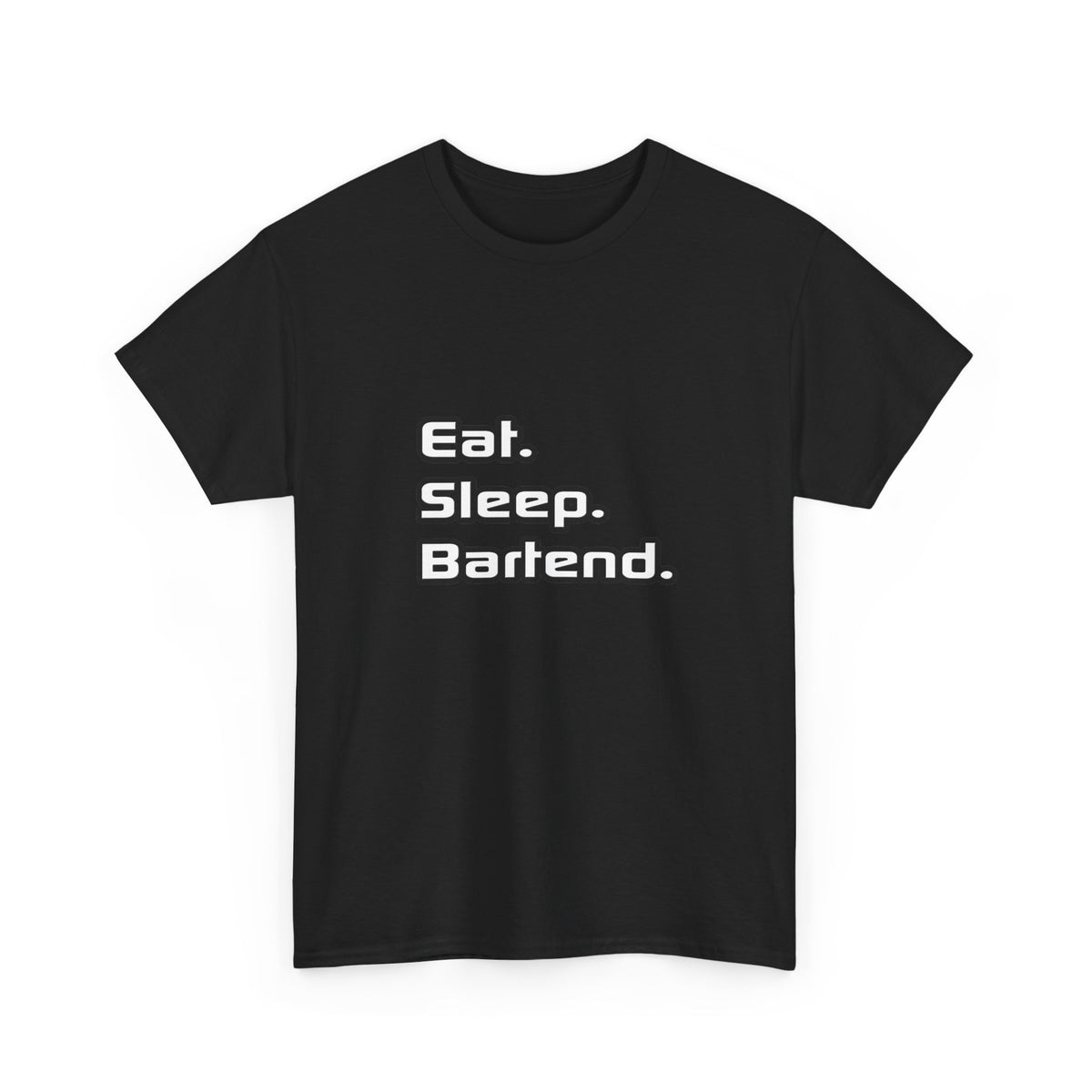 Eat. Sleep. Bartend - Unisex Heavy Cotton Tee