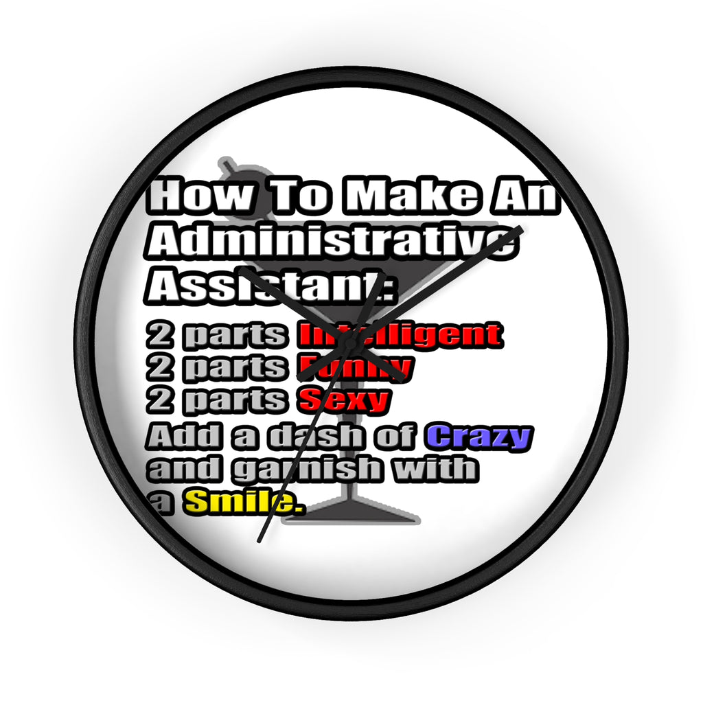 How To Make an Administrative Assistant - Wall Clock