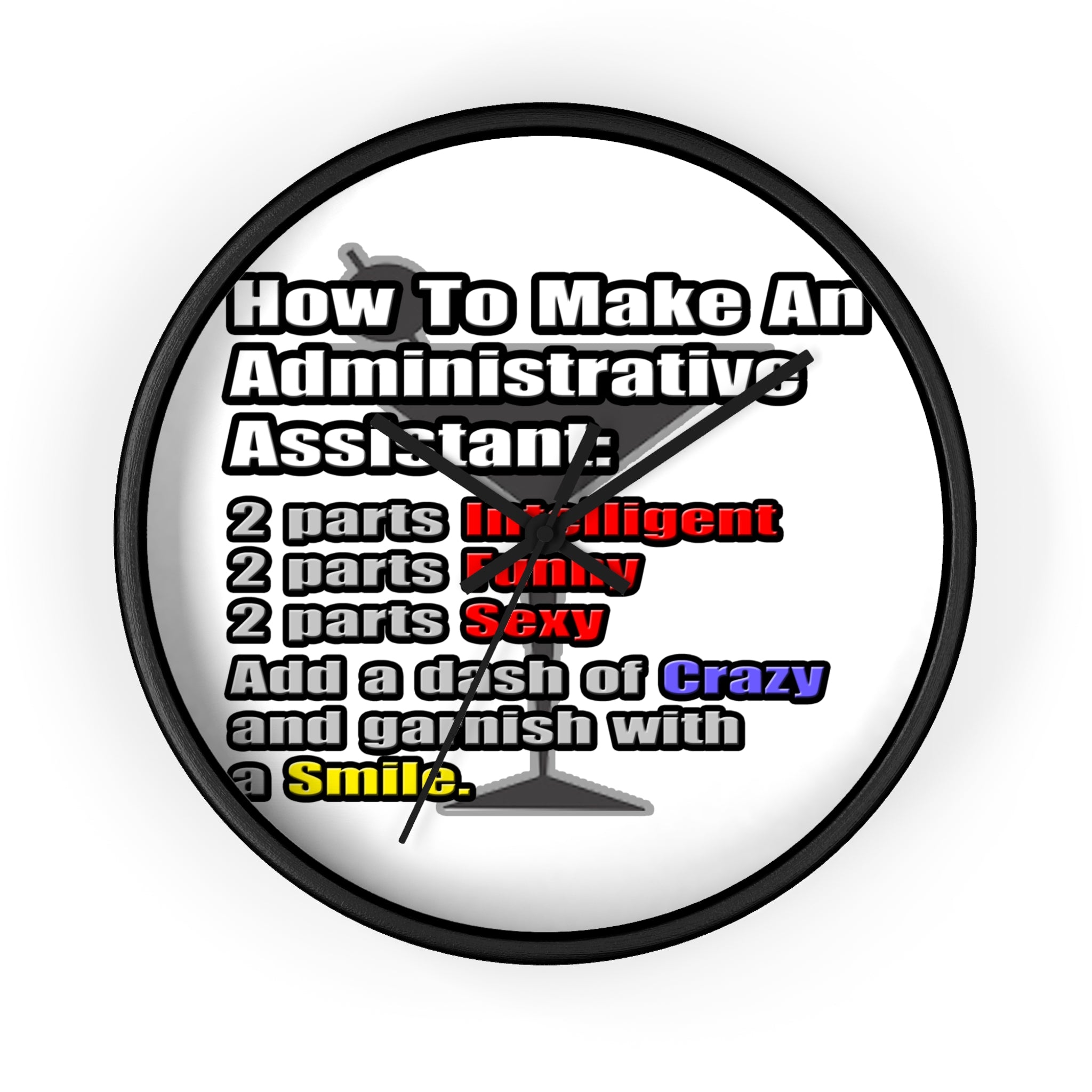How To Make an Administrative Assistant - Wall Clock
