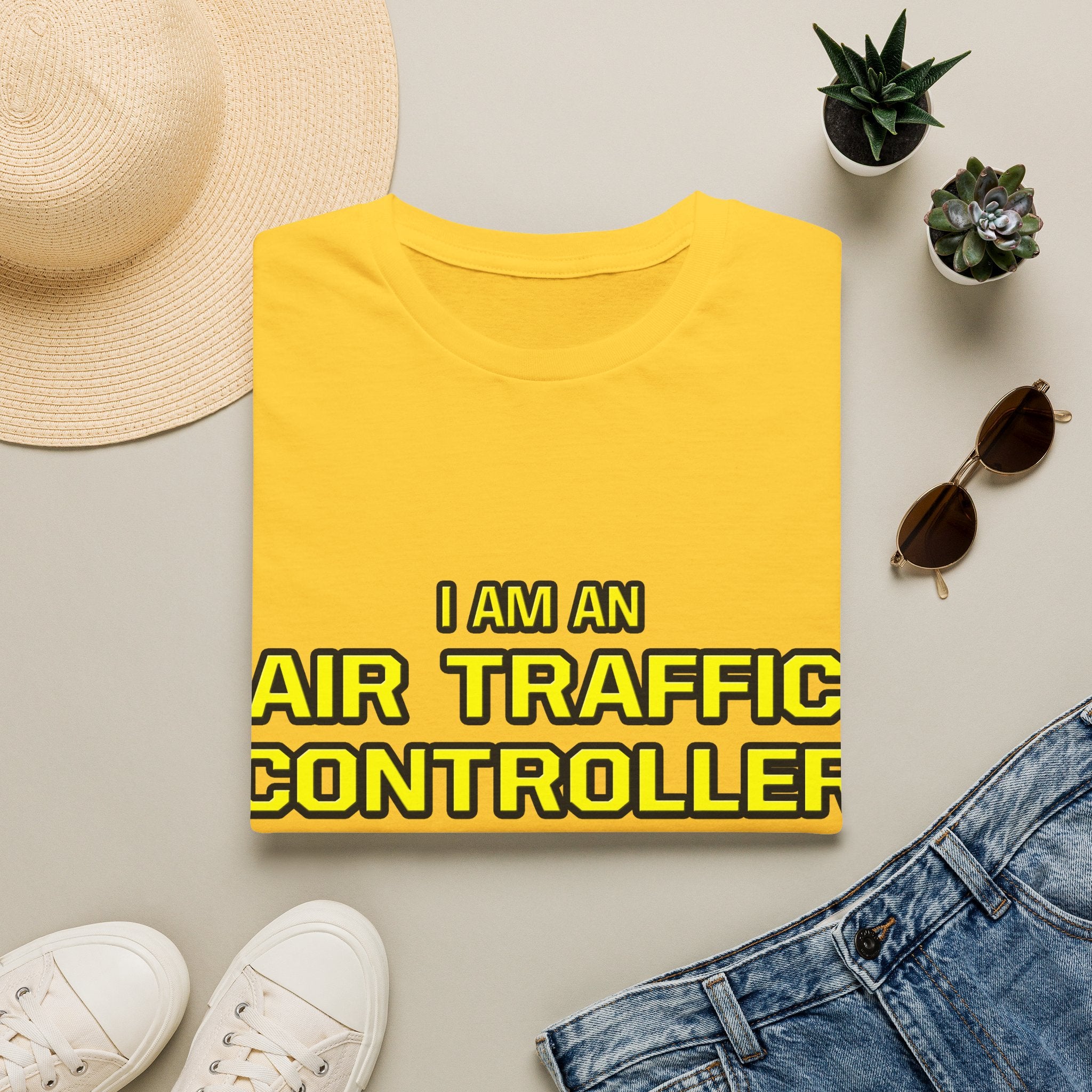 Air Traffic Controller...Superior Intelligence - Unisex Softstyle T-Shirt