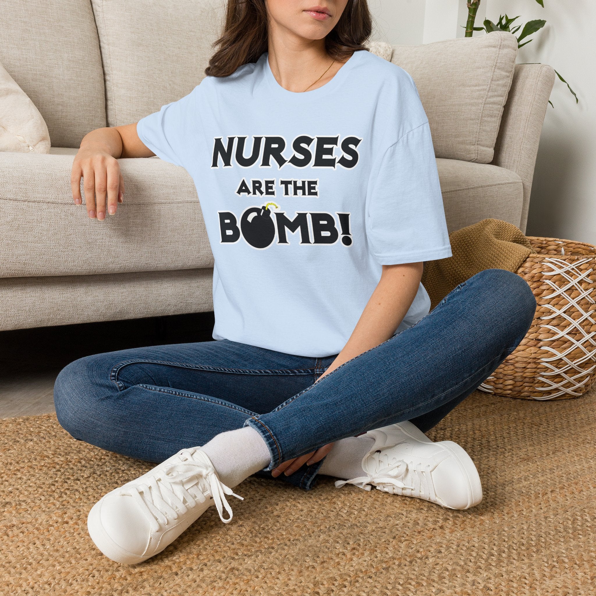 Nurses Are The Bomb! (2) - Unisex Softstyle T-Shirt