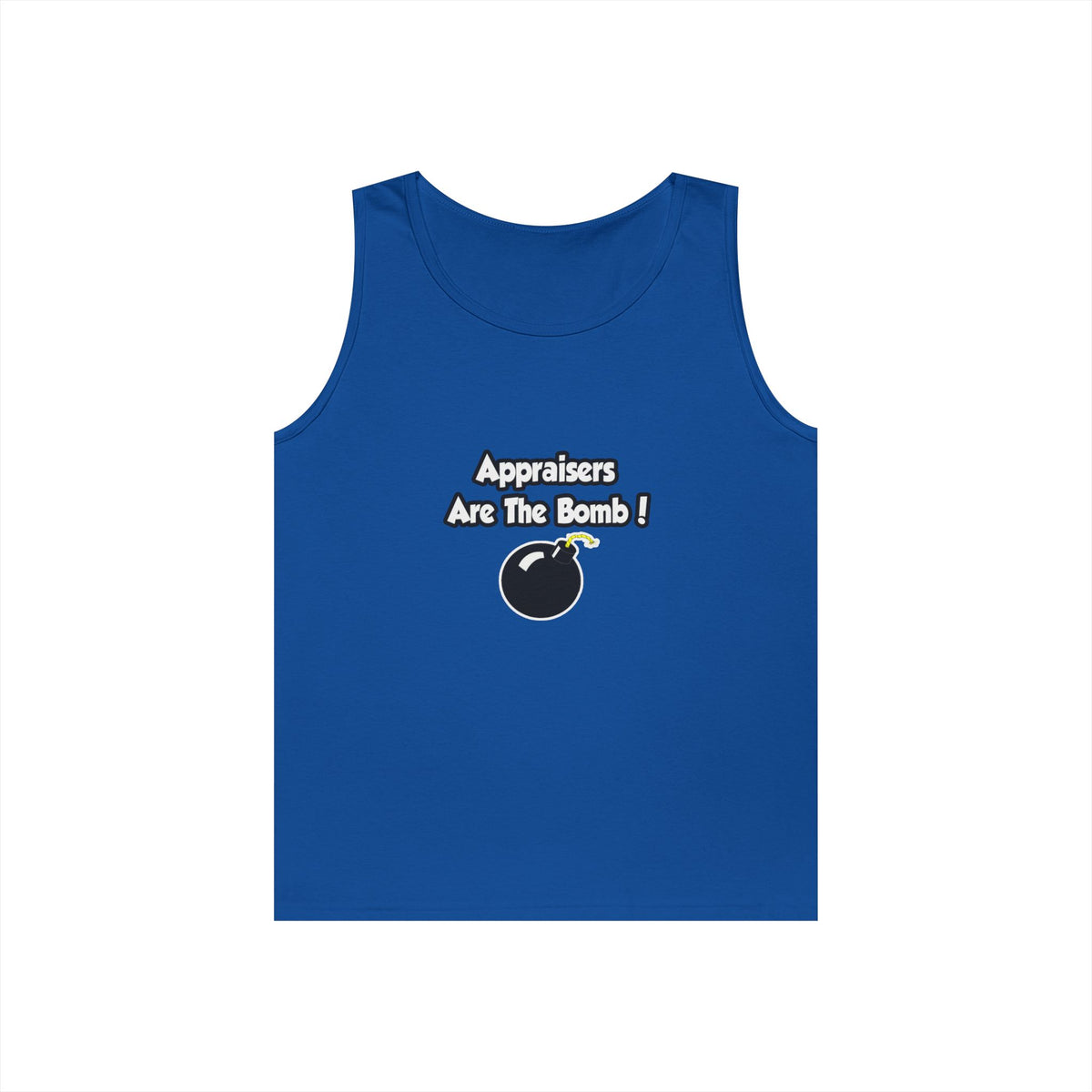 Appraisers Are The Bomb! - Unisex Heavy Cotton Tank Top