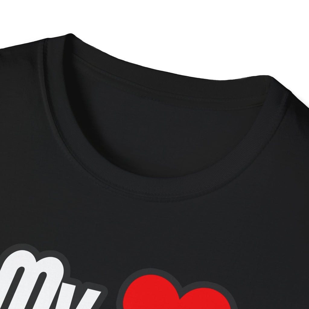 My Heart Belongs To A Doctor - Unisex Softstyle T-Shirt