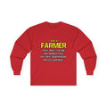 Farmer...Superior Intelligence - Unisex Ultra Cotton Long Sleeve Tee