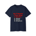 3 Reasons I Love Being a Teacher - Unisex Ultra Cotton Tee