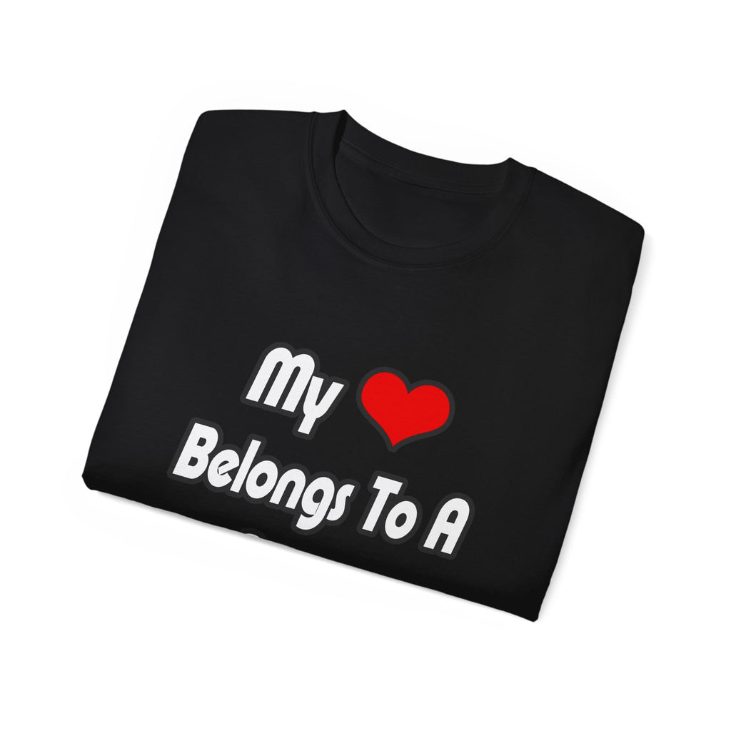 My Heart Belongs To A Doctor - Unisex Ultra Cotton Tee