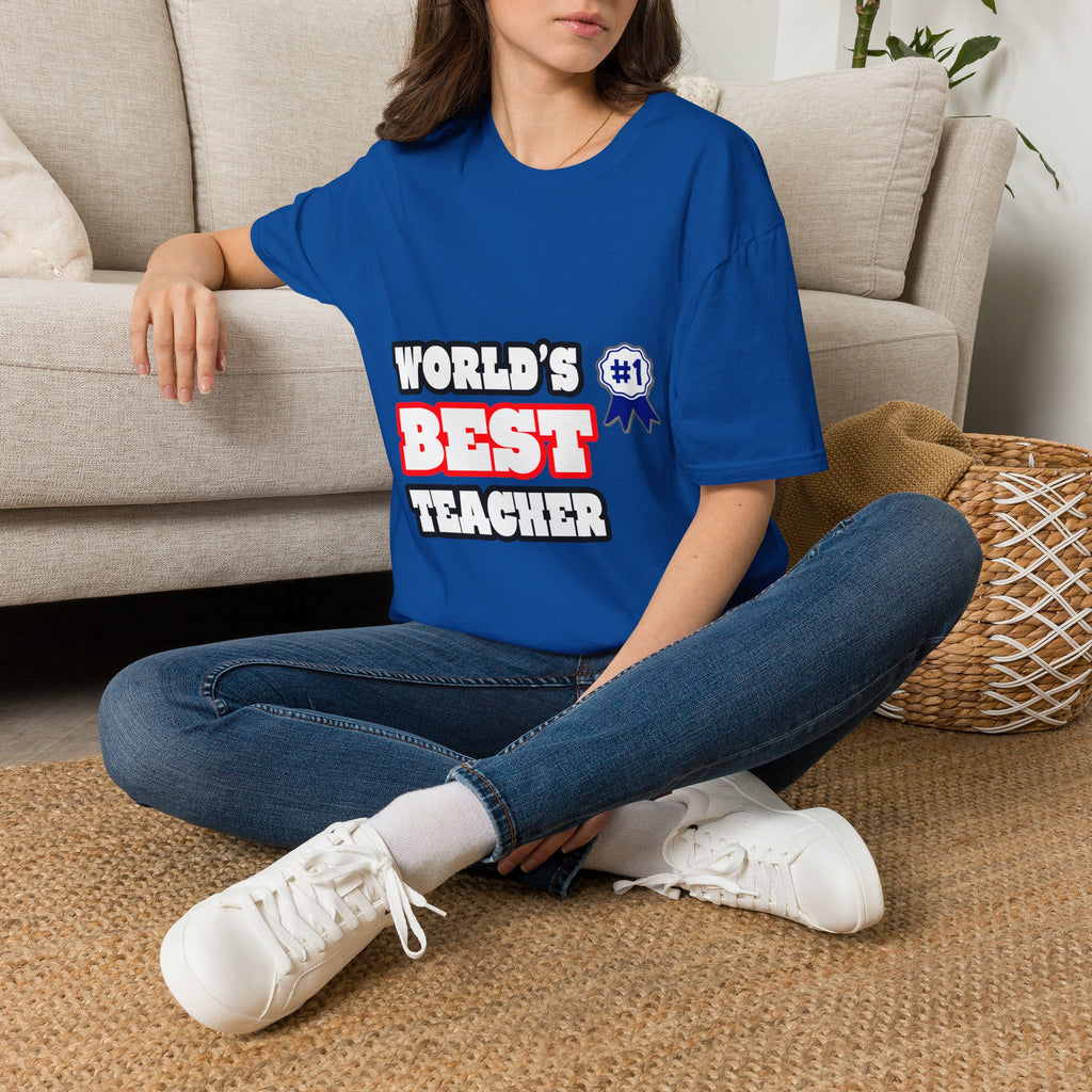 World's Best Teacher - Unisex Softstyle T-Shirt