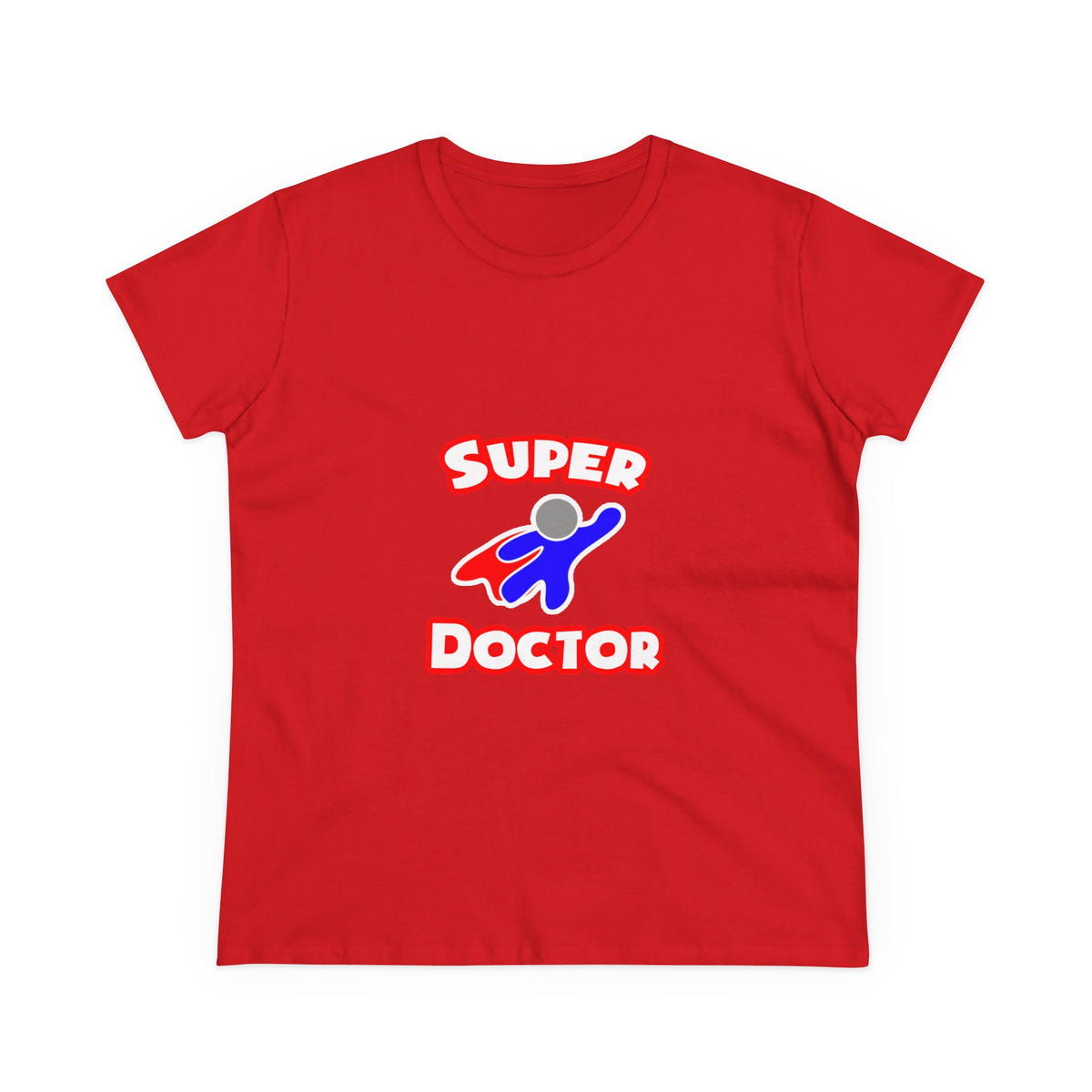Super Doctor (2) - Women's Midweight Cotton Tee