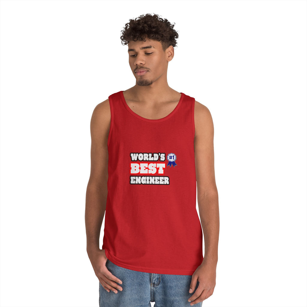 World's Best Engineer - Unisex Heavy Cotton Tank Top