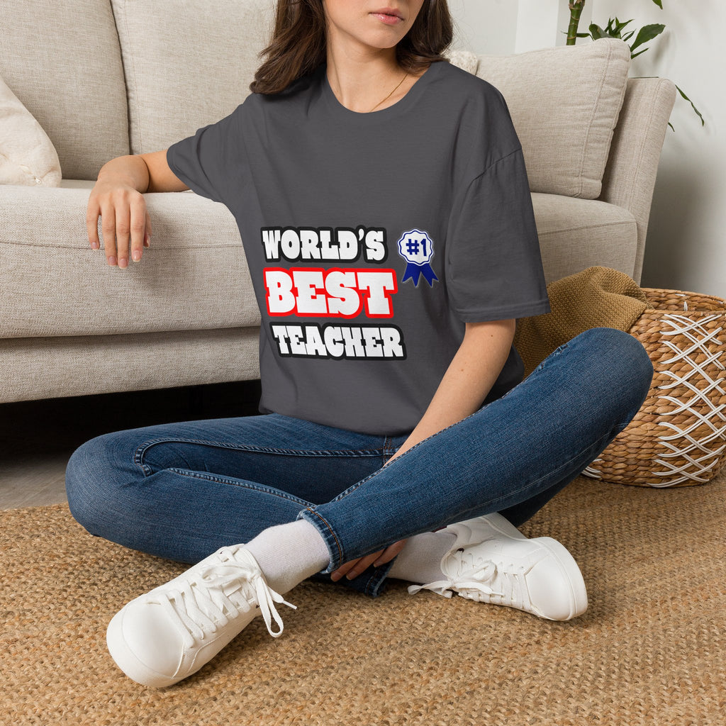 World's Best Teacher - Unisex Softstyle T-Shirt
