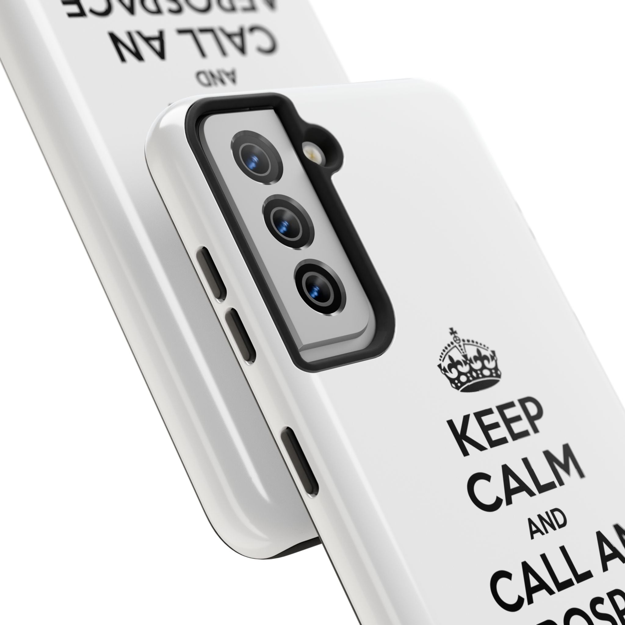Keep Calm and Call an Aerospace Engineer - Tough Phone Cases