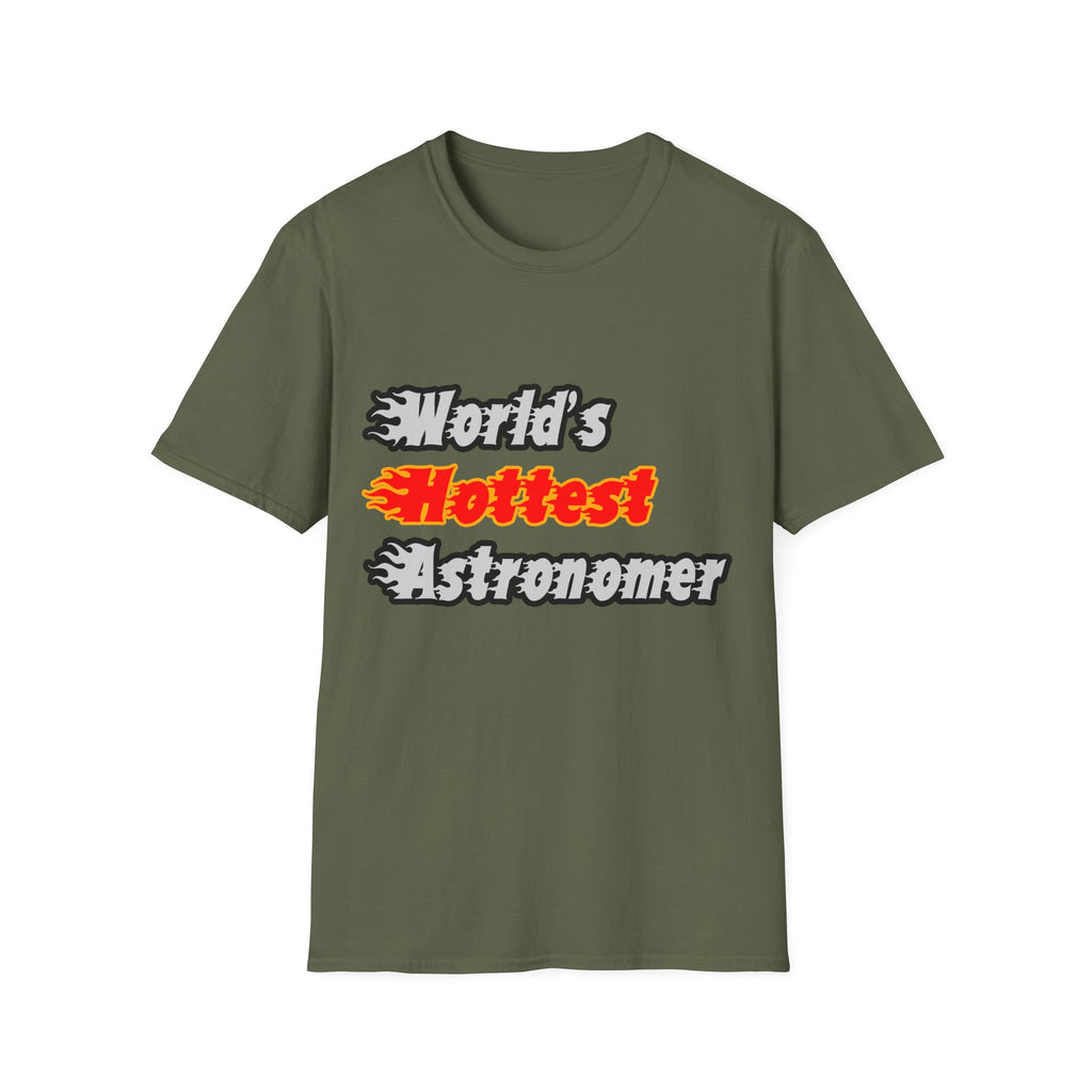 World's Hottest Astronomer - Unisex Softstyle T-Shirt