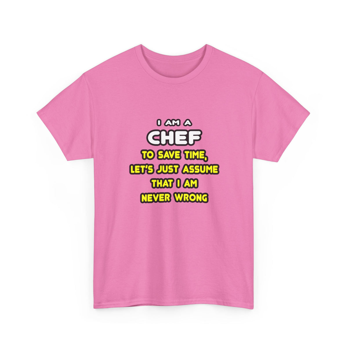 Funny Chef T Shirts and Gifts - Unisex Heavy Cotton Tee