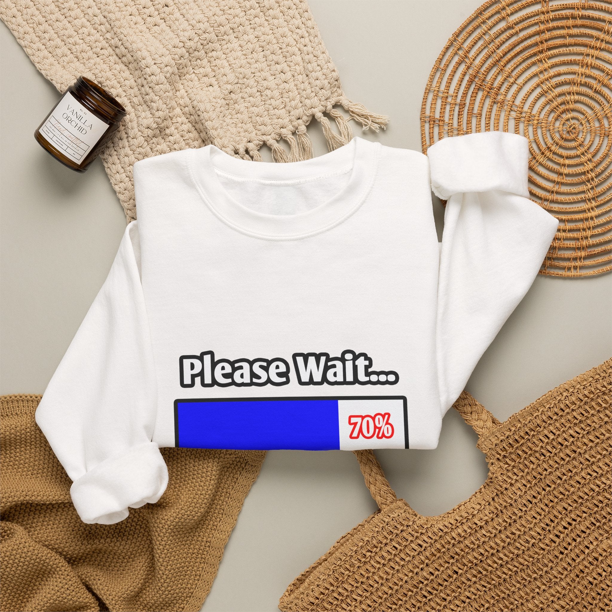 Please Wait...Engineer Loading - Unisex Heavy Blend™ Crewneck Sweatshirt