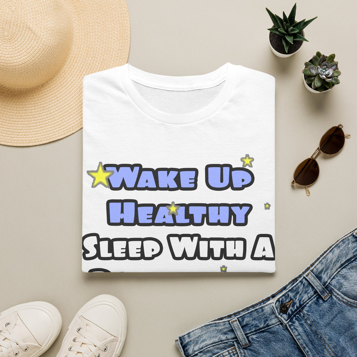 Wake Up Healthy...Sleep With a Psych Nurse - Unisex Softstyle T-Shirt