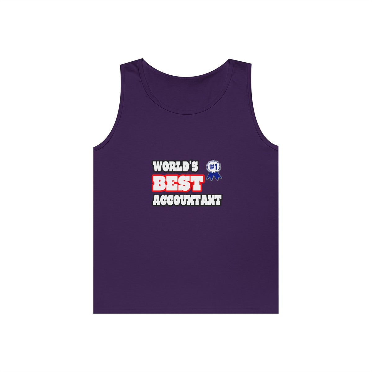 World's Best Accountant - Unisex Heavy Cotton Tank Top