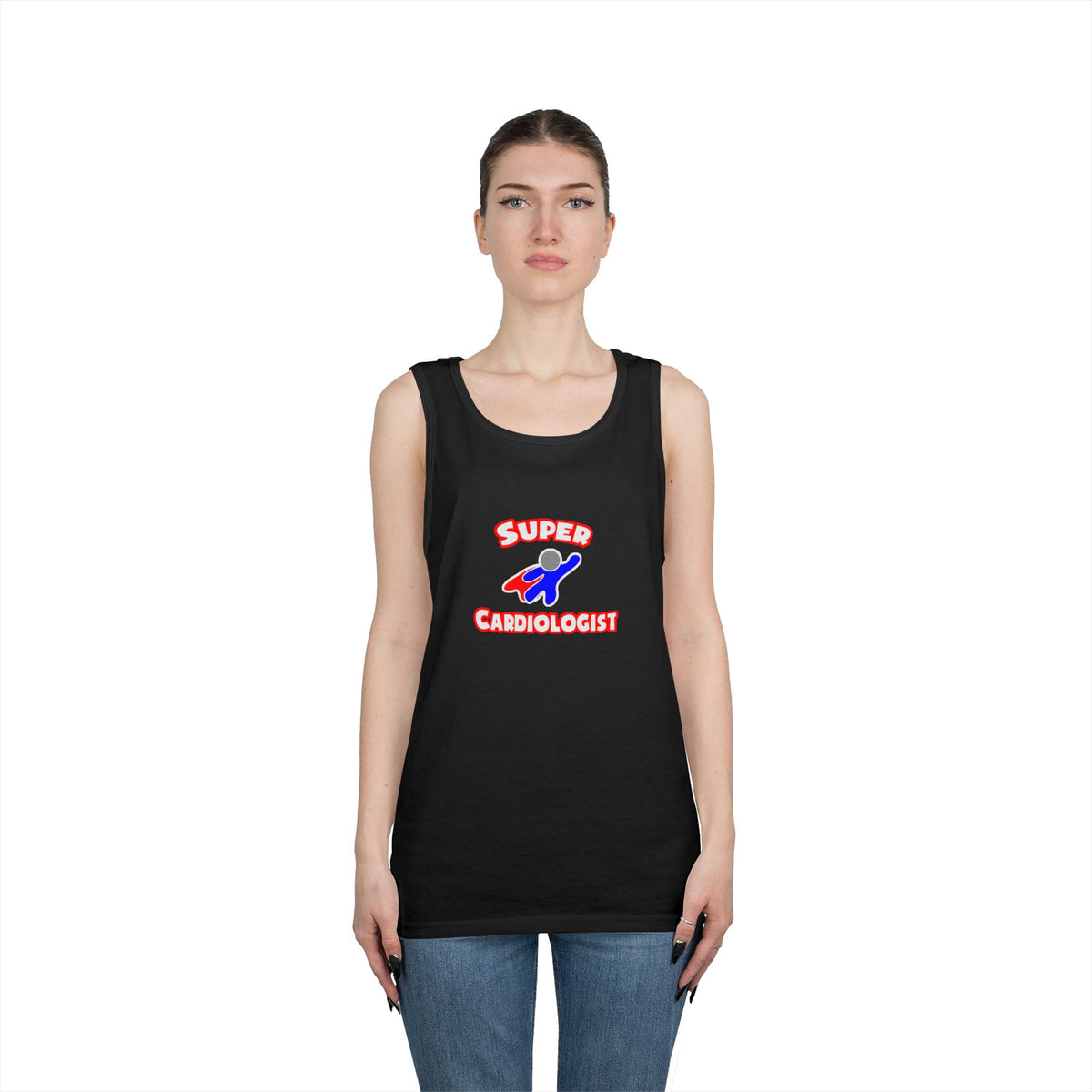 Super Cardiologist - Unisex Heavy Cotton Tank Top