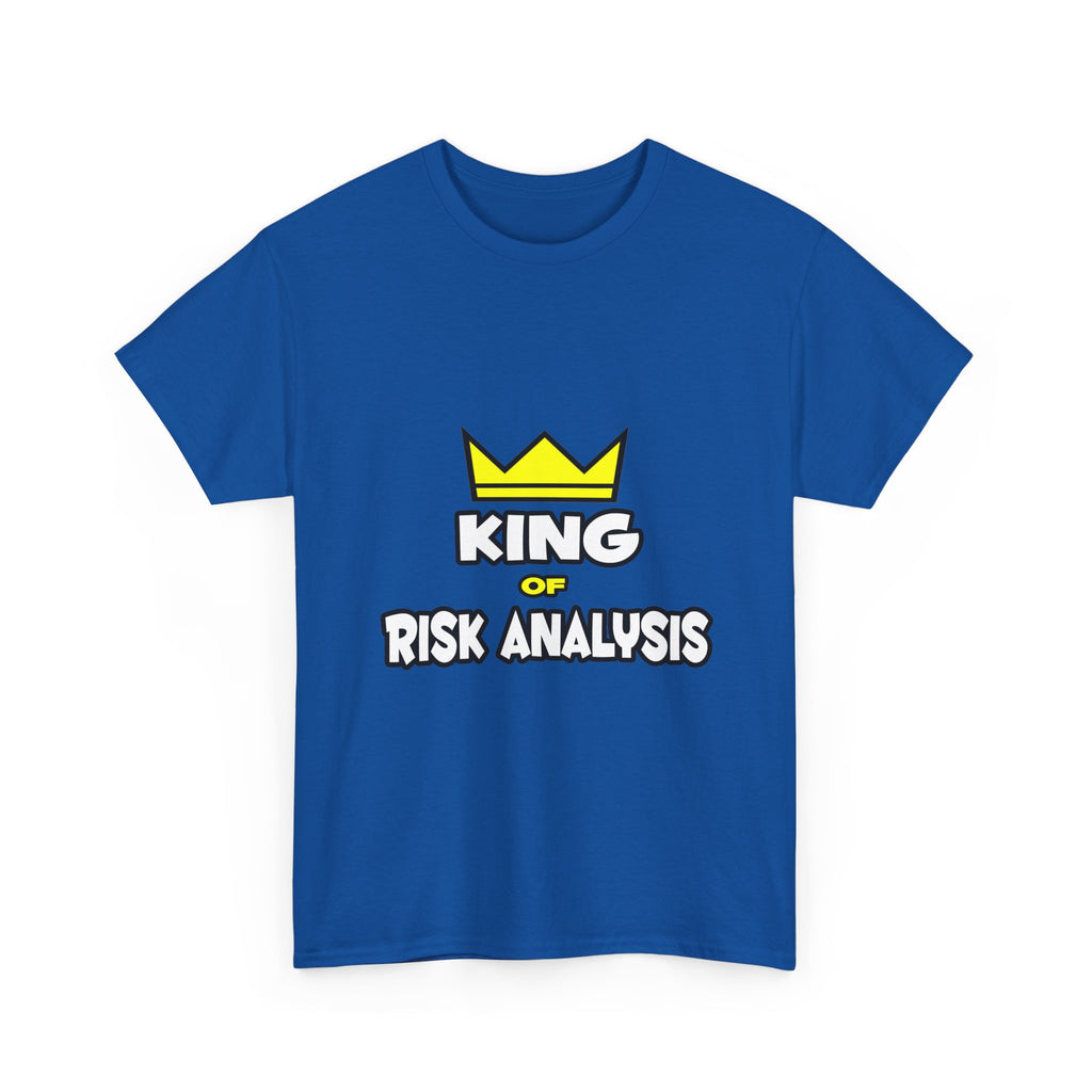 King of Risk Analysis - Unisex Heavy Cotton Tee