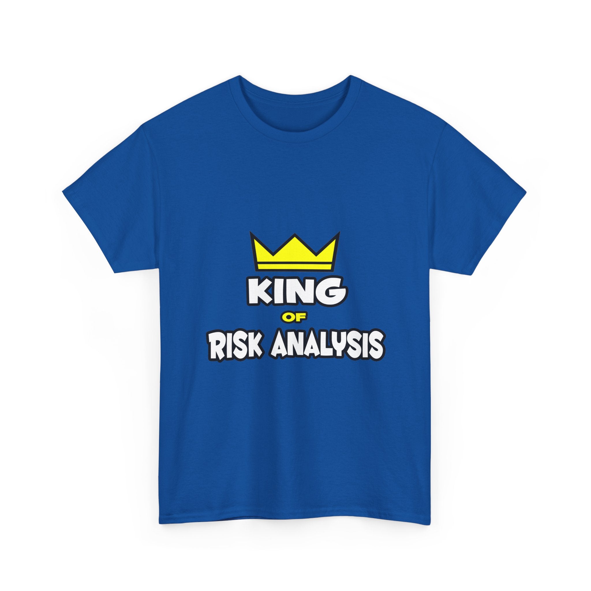 King of Risk Analysis - Unisex Heavy Cotton Tee