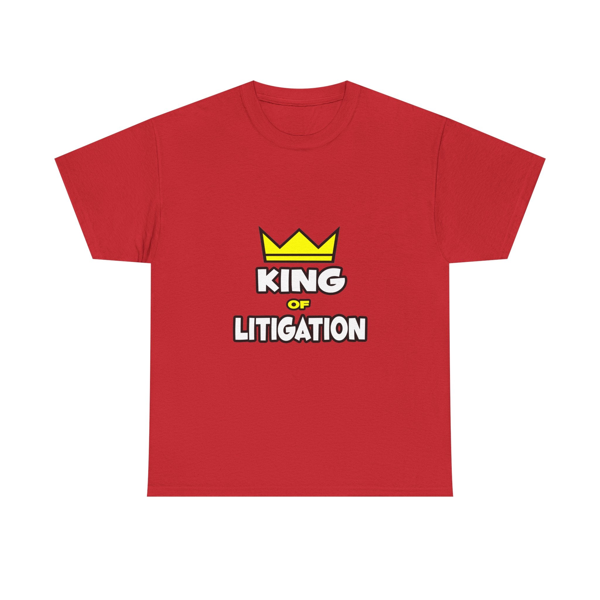 King of Litigation - Unisex Heavy Cotton Tee