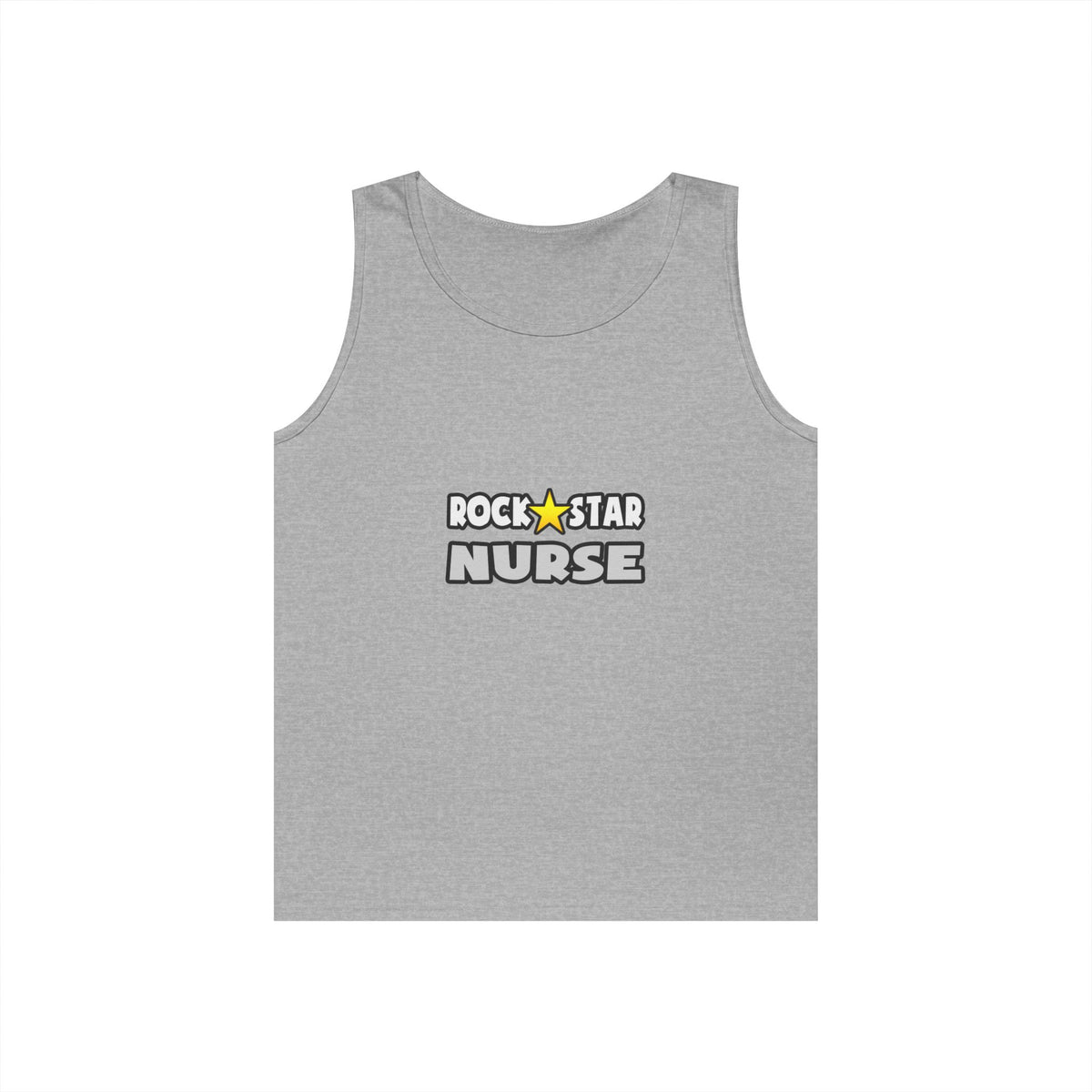 Rock Star Nurse (2) - Unisex Heavy Cotton Tank Top
