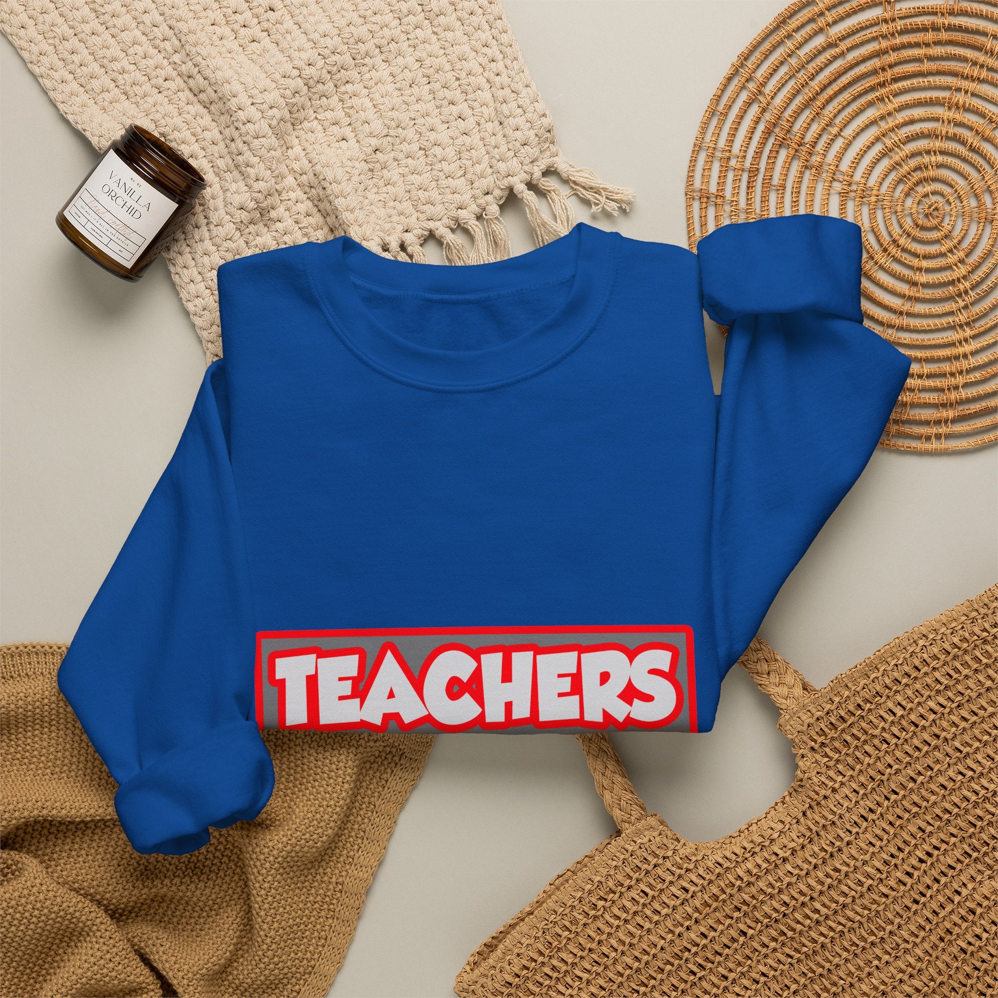Teachers Rock! - Unisex Heavy Blend™ Crewneck Sweatshirt