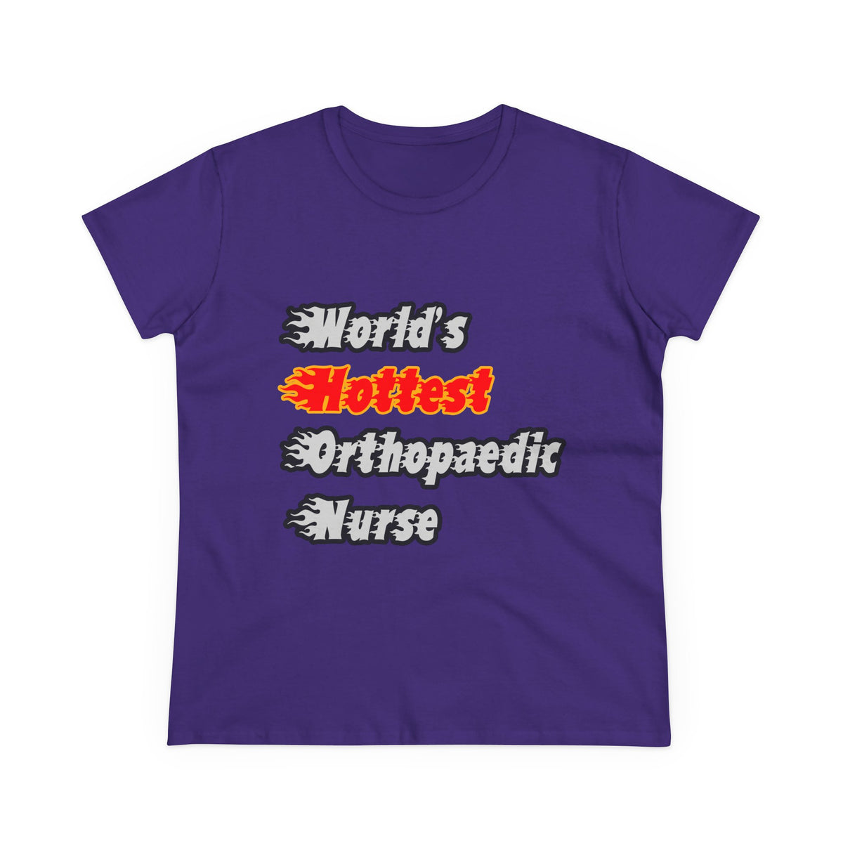 World's Hottest Orthopaedic Nurse - Women's Midweight Cotton Tee