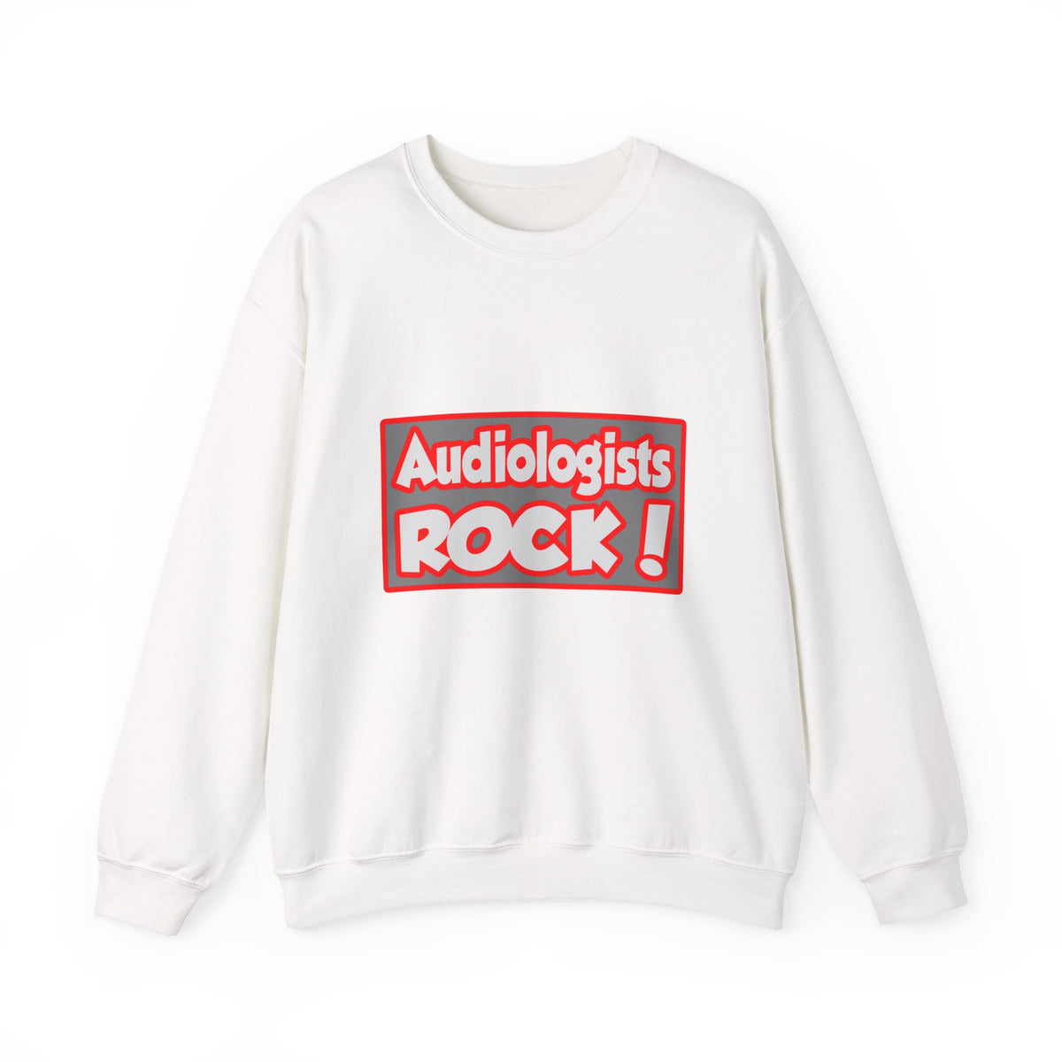 Audiologists Rock! - Unisex Heavy Blend™ Crewneck Sweatshirt