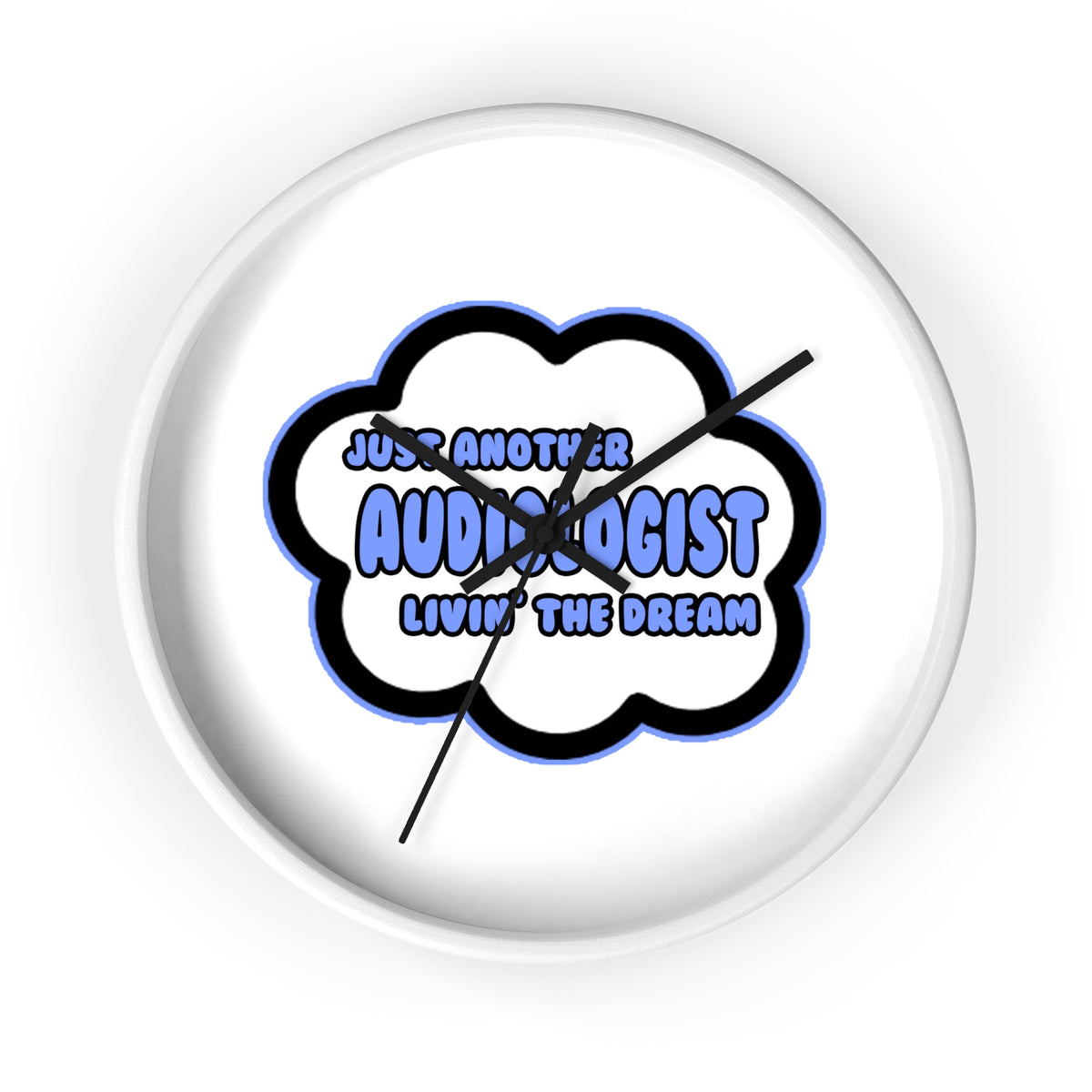Audiologist .. Livin' The Dream - Wall Clock