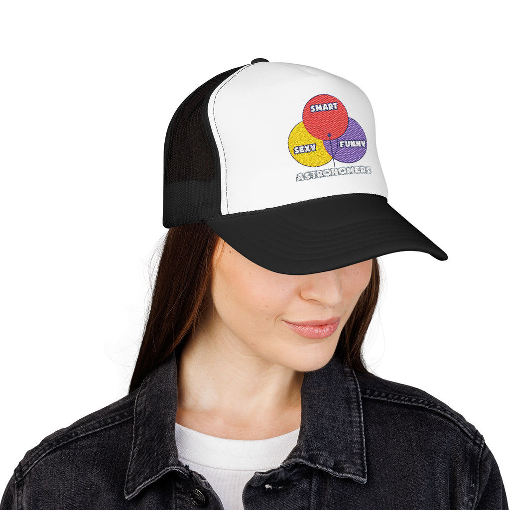 Venn Diagram .. Astronomers - Foam Trucker Hat