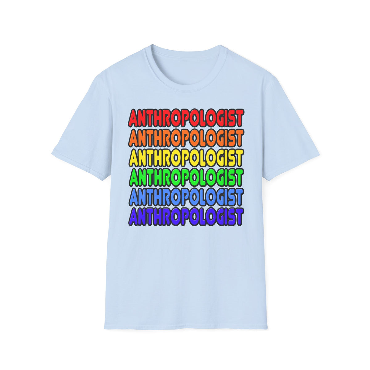 Rainbow Anthropologist - Unisex Softstyle T-Shirt
