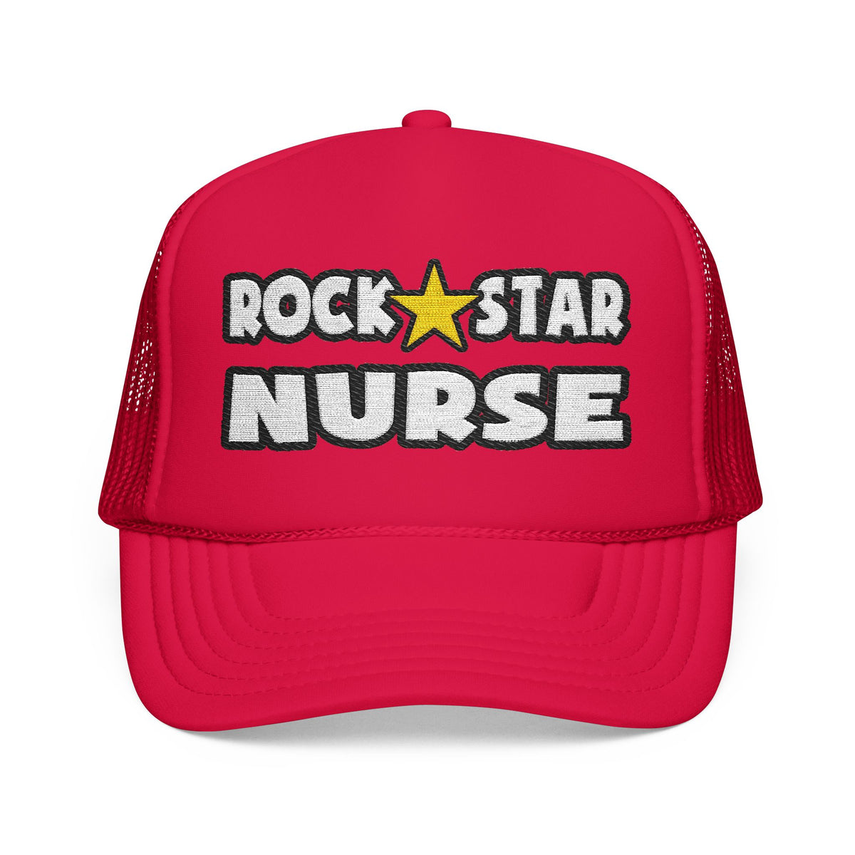 Rock Star Nurse (2) - Foam Trucker Hat