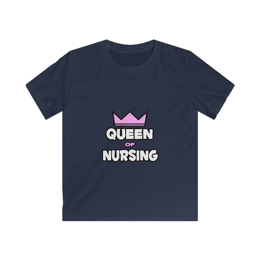 Queen of Nursing - Kids Softstyle Tee