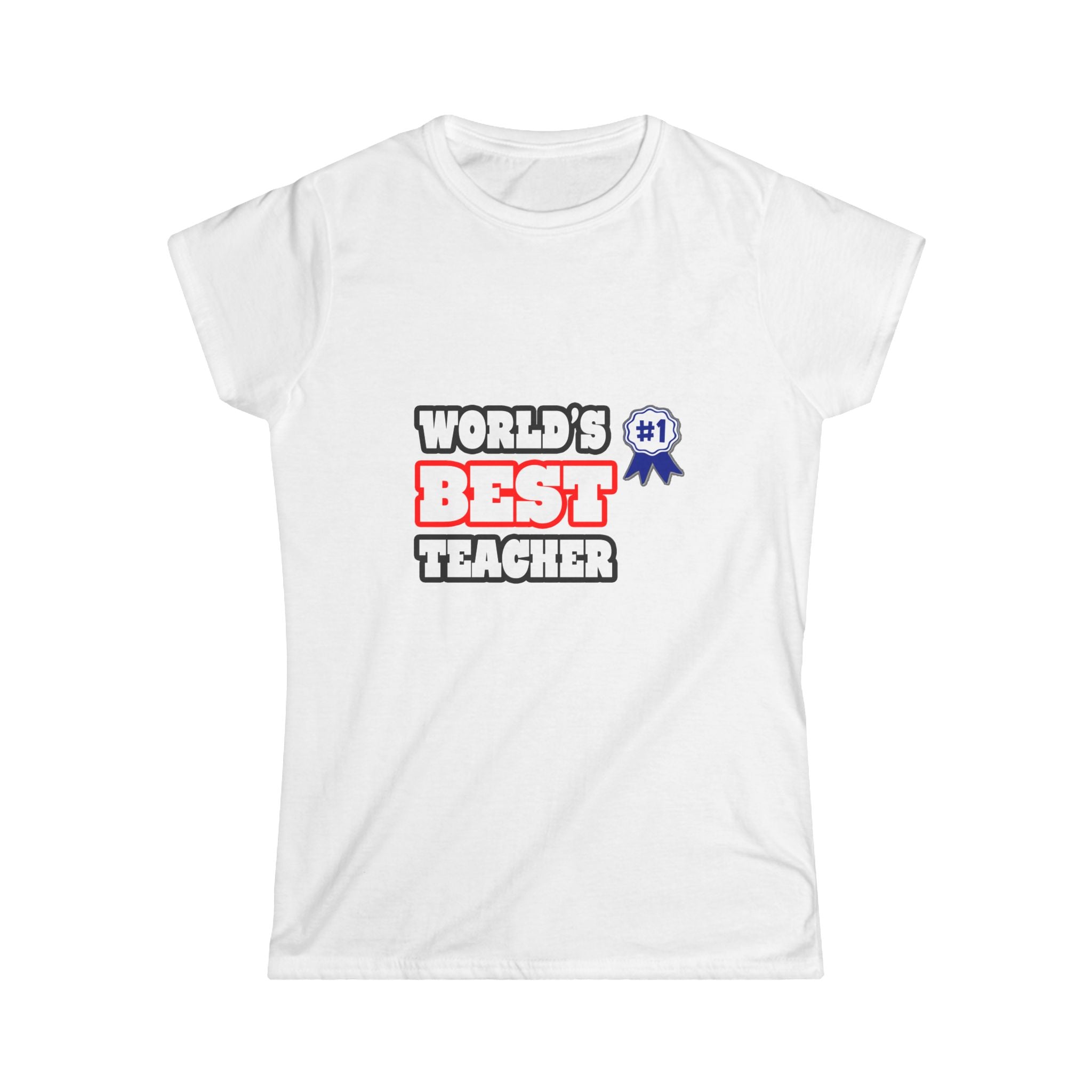 World's Best Teacher - Women's Softstyle Tee